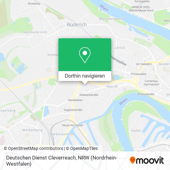 Deutschen Dienst Cleverreach Karte