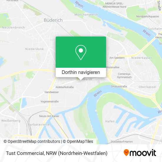 Tust Commercial Karte