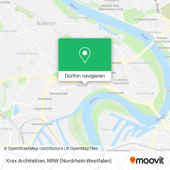 Krex Architekten Karte