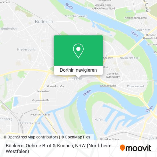 Bäckerei Oehme Brot & Kuchen Karte