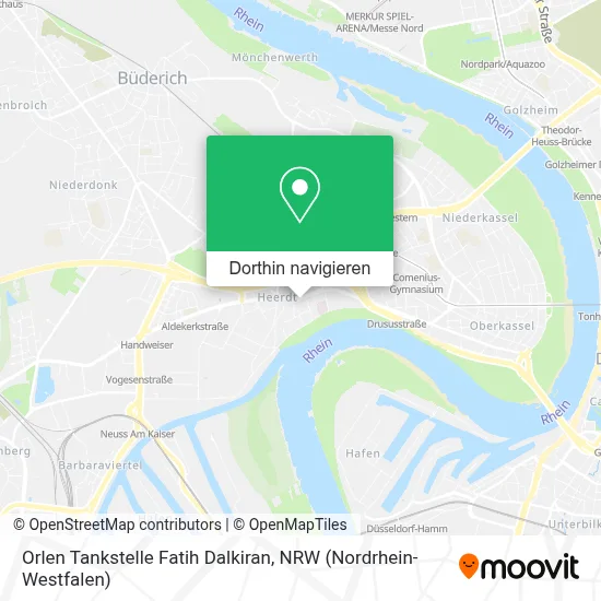 Orlen Tankstelle Fatih Dalkiran Karte