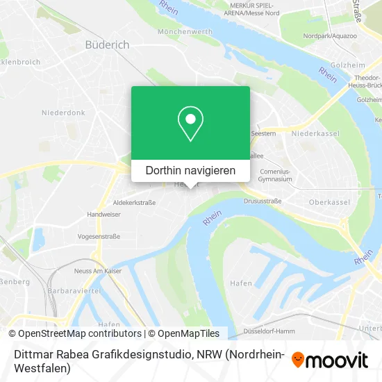 Dittmar Rabea Grafikdesignstudio Karte