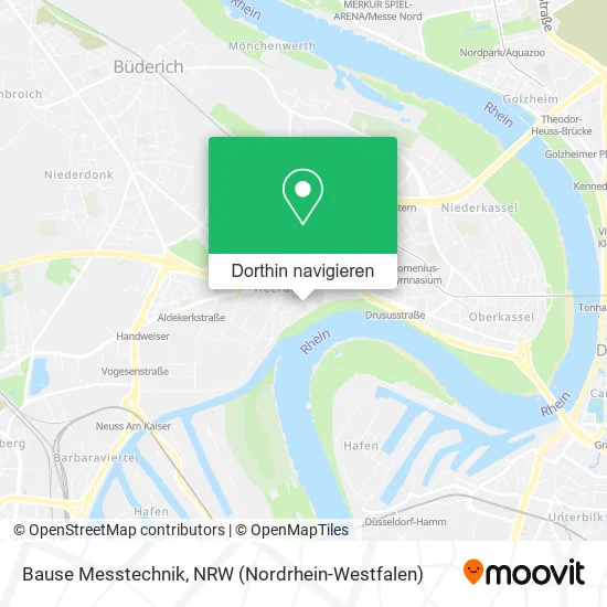 Bause Messtechnik Karte