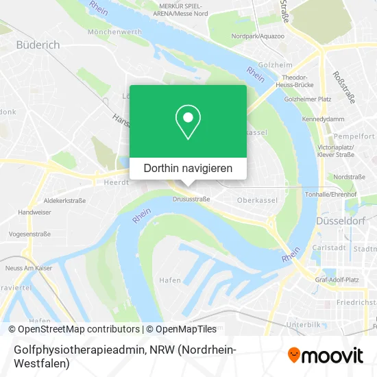 Golfphysiotherapieadmin Karte