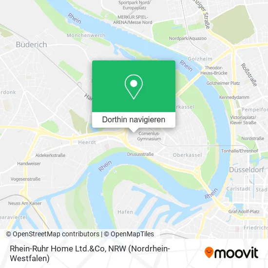 Rhein-Ruhr Home Ltd.&Co Karte