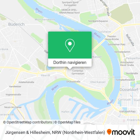 Jürgensen & Hillesheim Karte