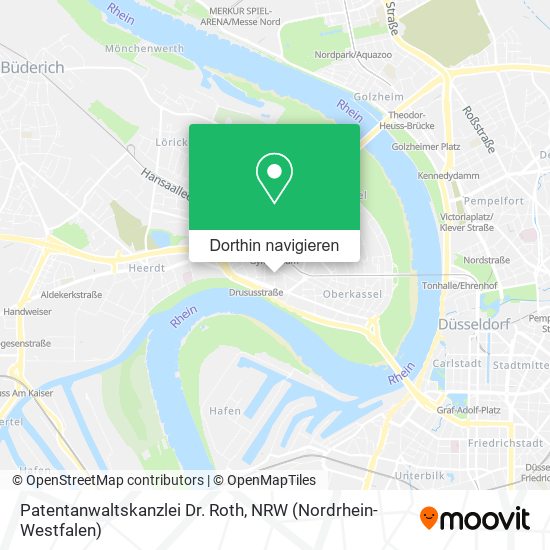 Patentanwaltskanzlei Dr. Roth Karte
