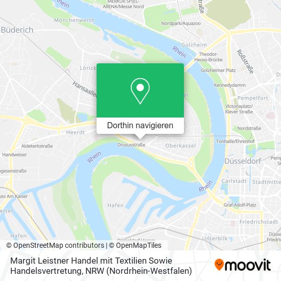 Margit Leistner Handel mit Textilien Sowie Handelsvertretung Karte