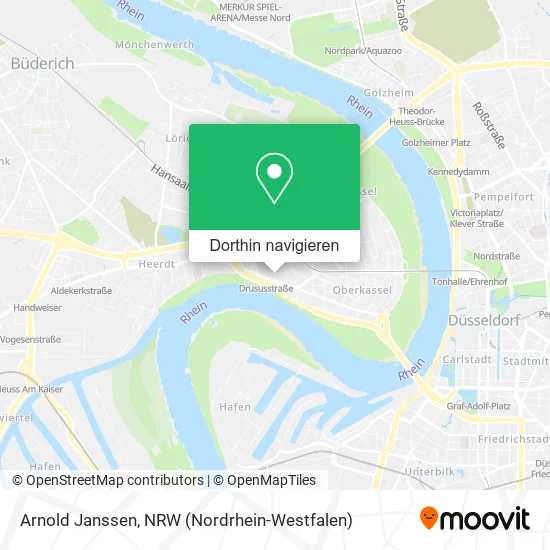 Arnold Janssen Karte