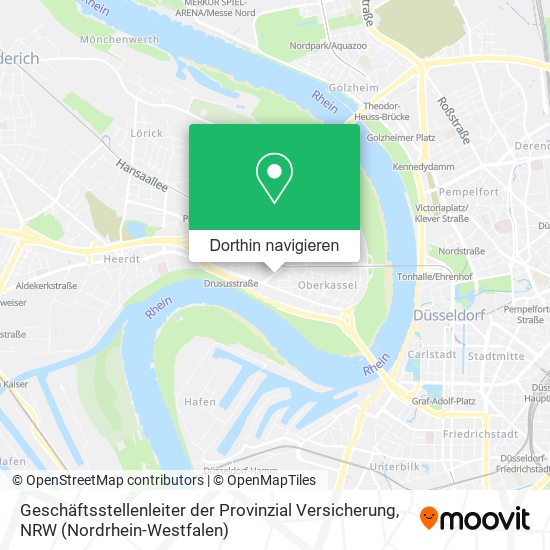 Geschäftsstellenleiter der Provinzial Versicherung Karte