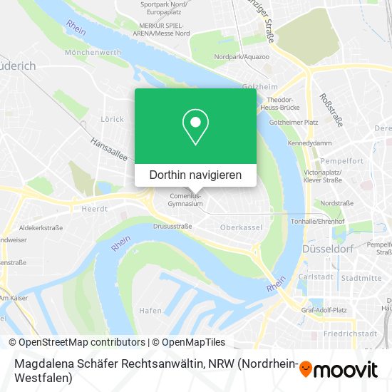Magdalena Schäfer Rechtsanwältin Karte