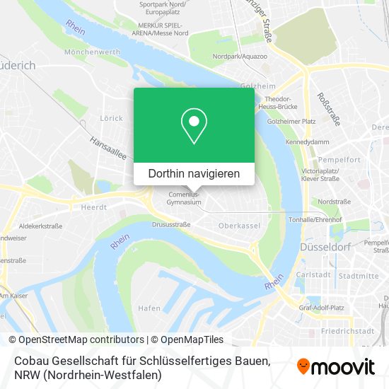 Cobau Gesellschaft für Schlüsselfertiges Bauen Karte