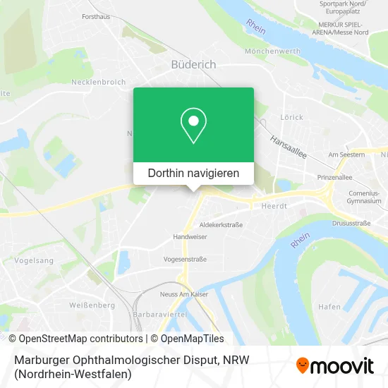 Marburger Ophthalmologischer Disput Karte