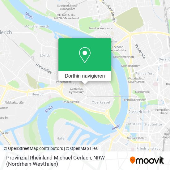 Provinzial Rheinland Michael Gerlach Karte