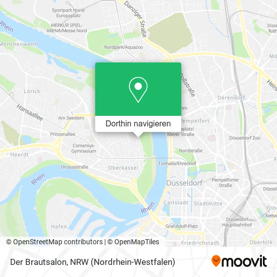 Der Brautsalon Karte