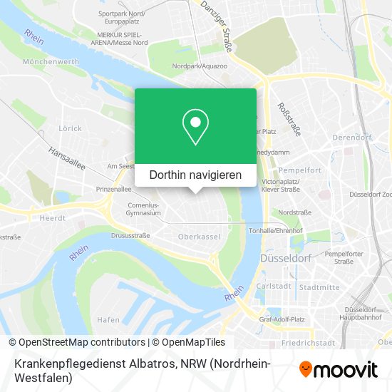 Krankenpflegedienst Albatros Karte
