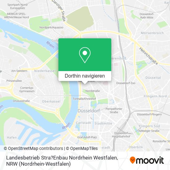 Landesbetrieb Stra?Enbau Nordrhein Westfalen Karte