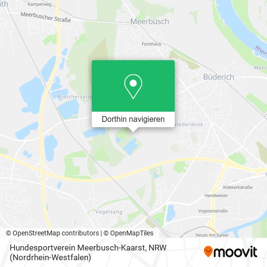 Hundesportverein Meerbusch-Kaarst Karte