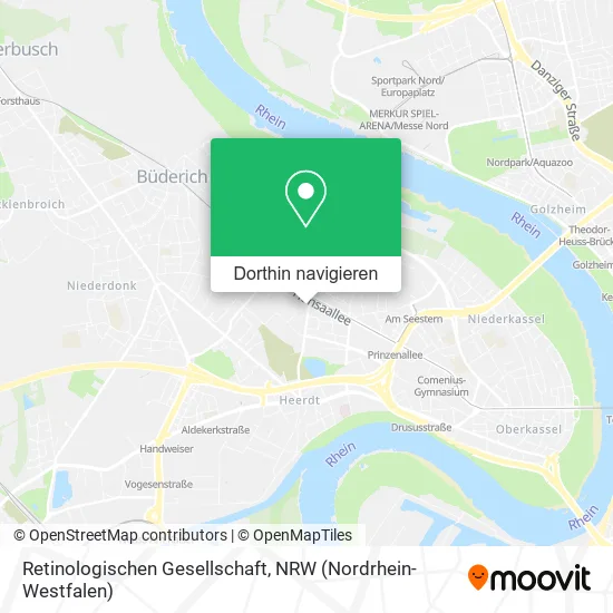 Retinologischen Gesellschaft Karte