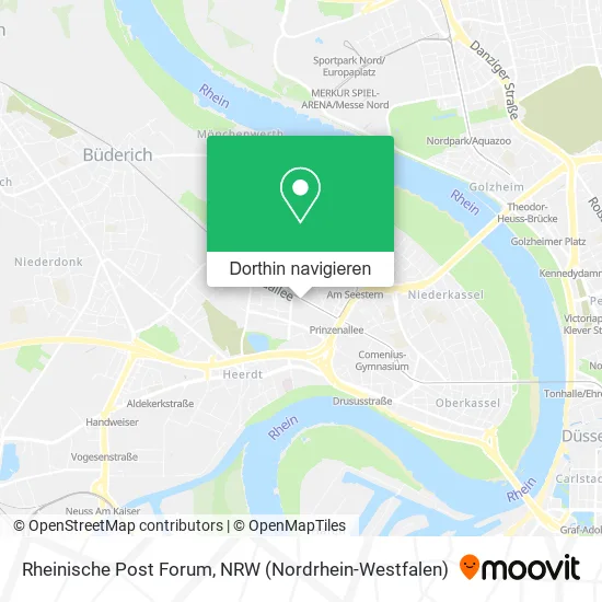 Rheinische Post Forum Karte