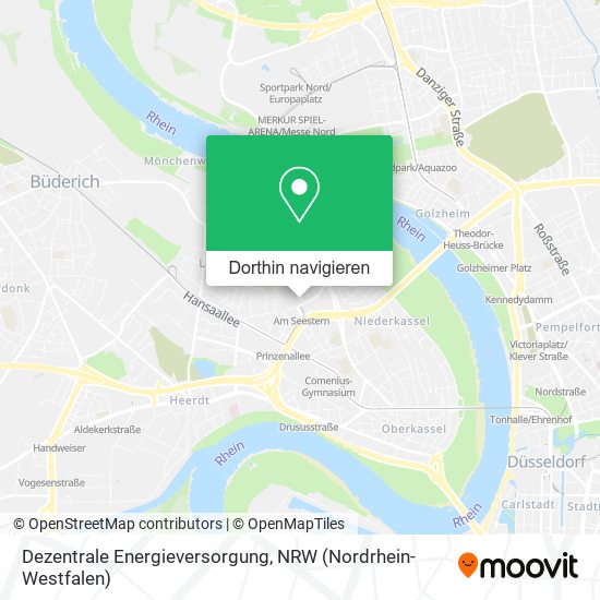 Dezentrale Energieversorgung Karte