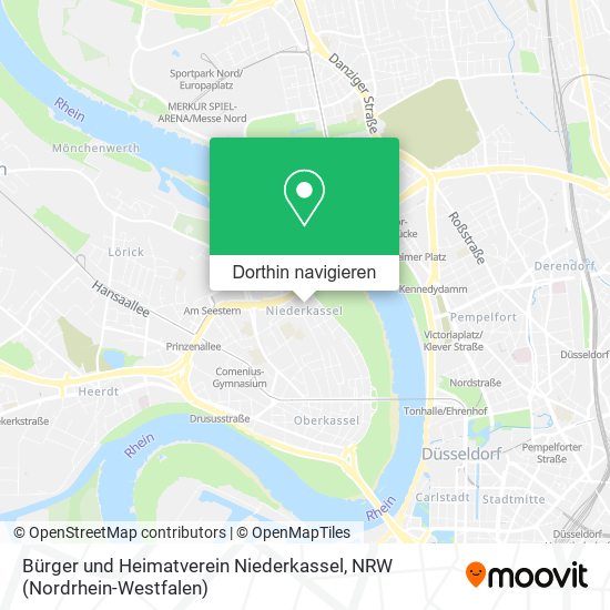 Bürger und Heimatverein Niederkassel Karte