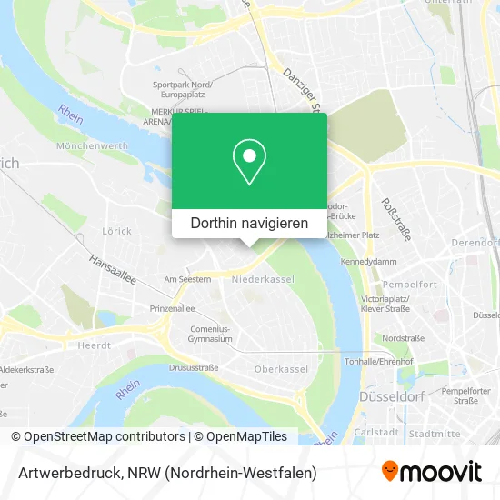 Artwerbedruck Karte