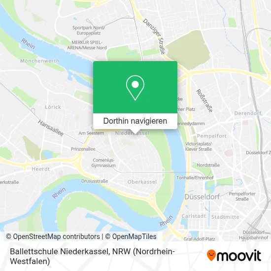 Ballettschule Niederkassel Karte