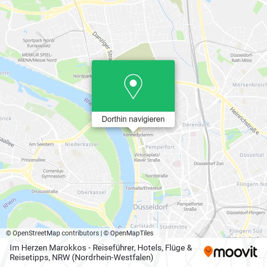 Im Herzen Marokkos - Reiseführer, Hotels, Flüge & Reisetipps Karte