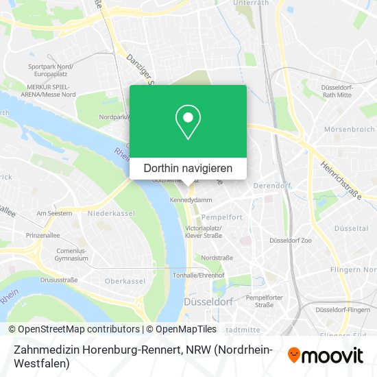 Zahnmedizin Horenburg-Rennert Karte