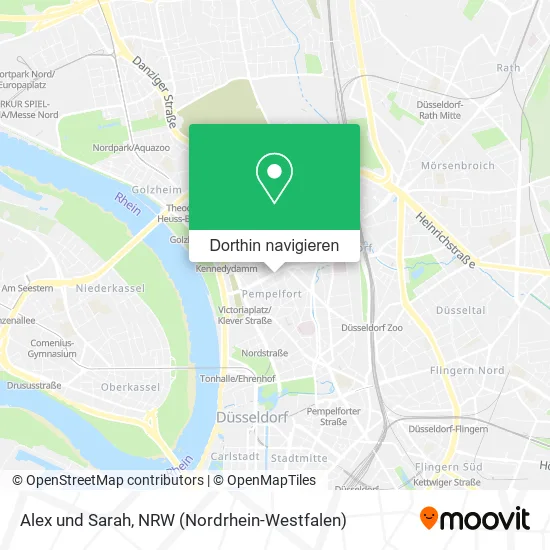 Alex und Sarah Karte