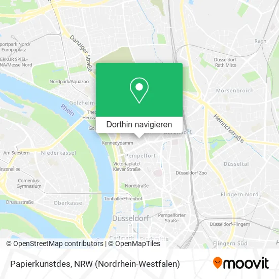 Papierkunstdes Karte