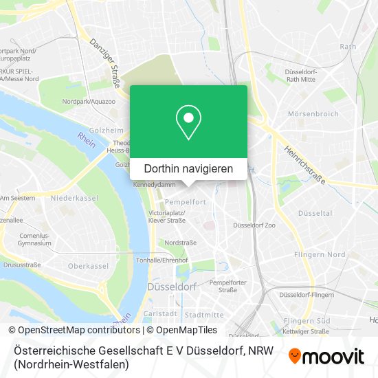 Österreichische Gesellschaft E V Düsseldorf Karte