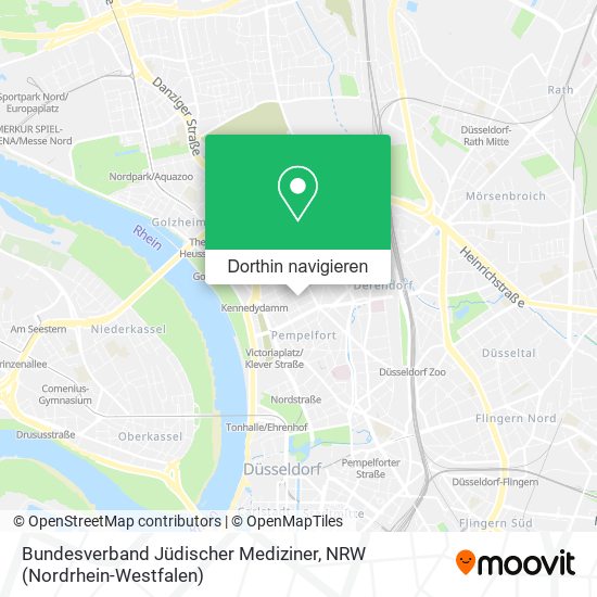 Bundesverband Jüdischer Mediziner Karte