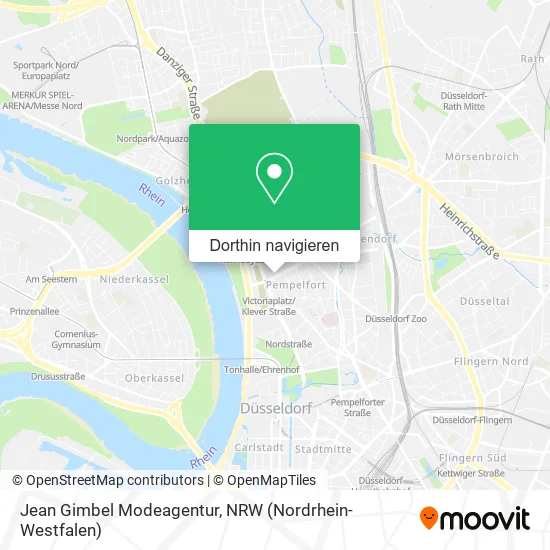 Jean Gimbel Modeagentur Karte