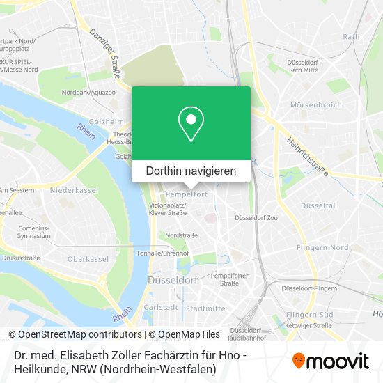 Dr. med. Elisabeth Zöller Fachärztin für Hno - Heilkunde Karte