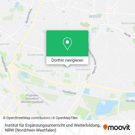 Institut für Ergänzungsunterricht und Weiterbildung Karte