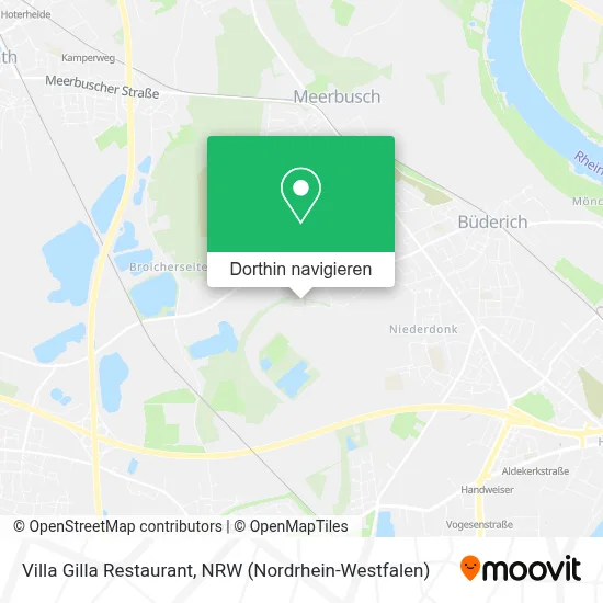 Villa Gilla Restaurant Karte