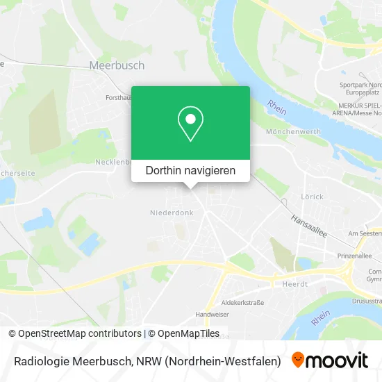 Radiologie Meerbusch Karte