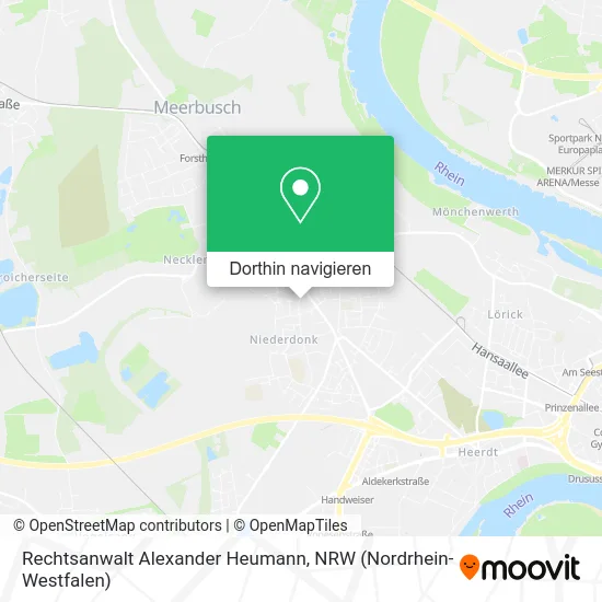 Rechtsanwalt Alexander Heumann Karte