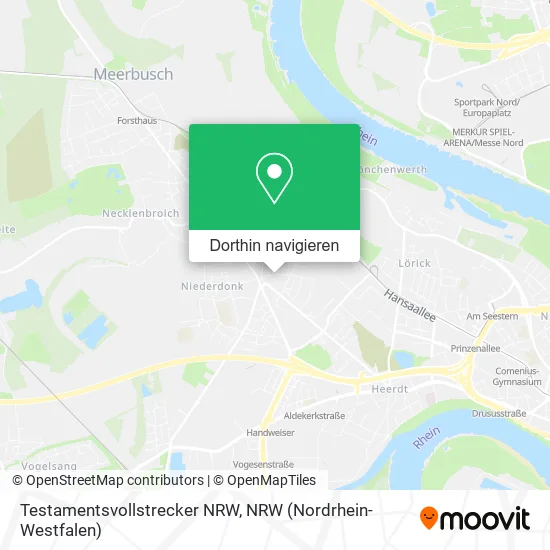 Testamentsvollstrecker NRW Karte