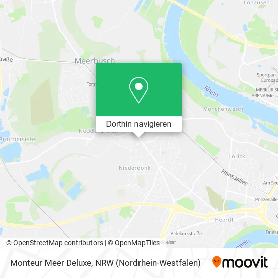 Monteur Meer Deluxe Karte