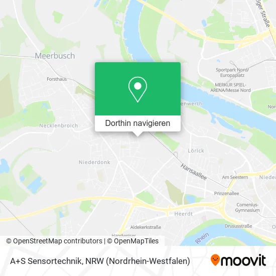 A+S Sensortechnik Karte