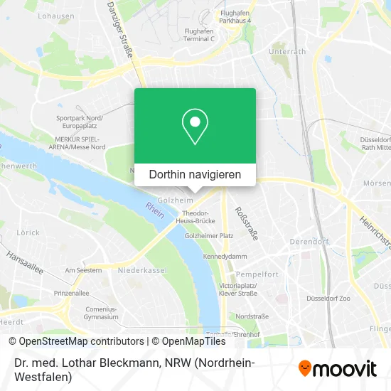 Dr. med. Lothar Bleckmann Karte