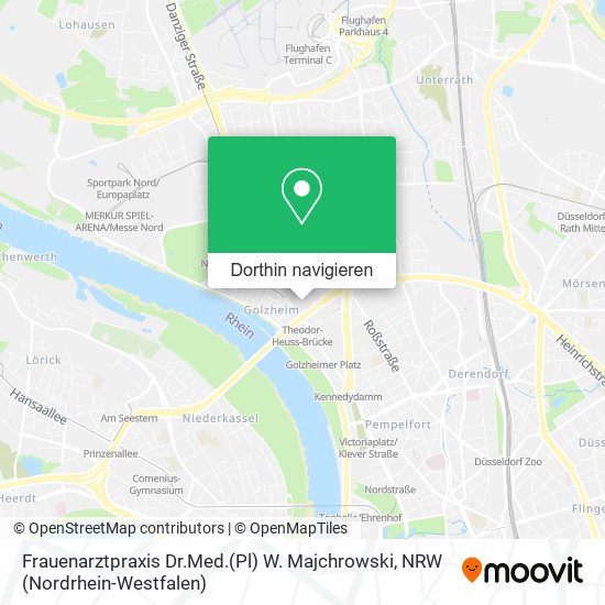Frauenarztpraxis Dr.Med.(Pl) W. Majchrowski Karte