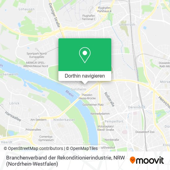 Branchenverband der Rekonditionierindustrie Karte