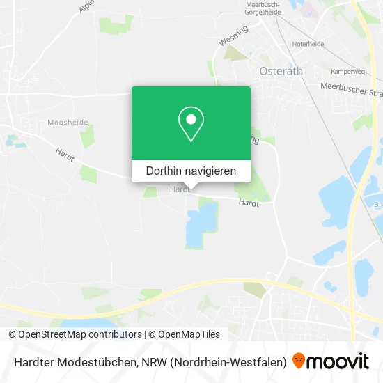 Hardter Modestübchen Karte