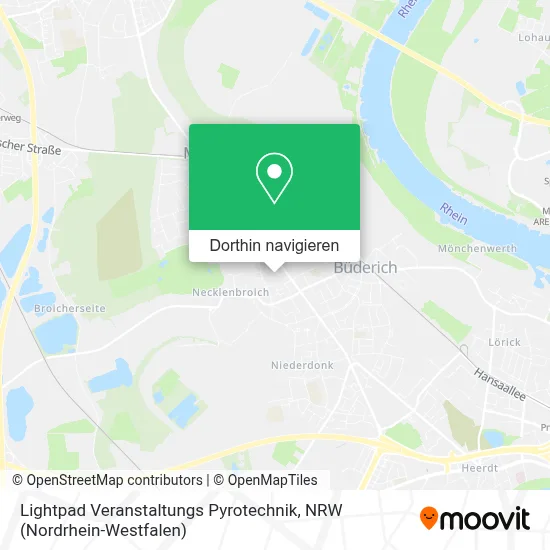 Lightpad Veranstaltungs Pyrotechnik Karte