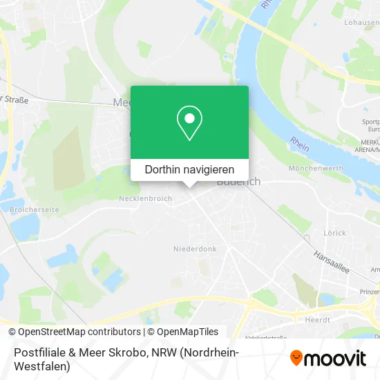 Postfiliale & Meer Skrobo Karte