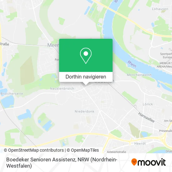 Boedeker Senioren Assistenz Karte